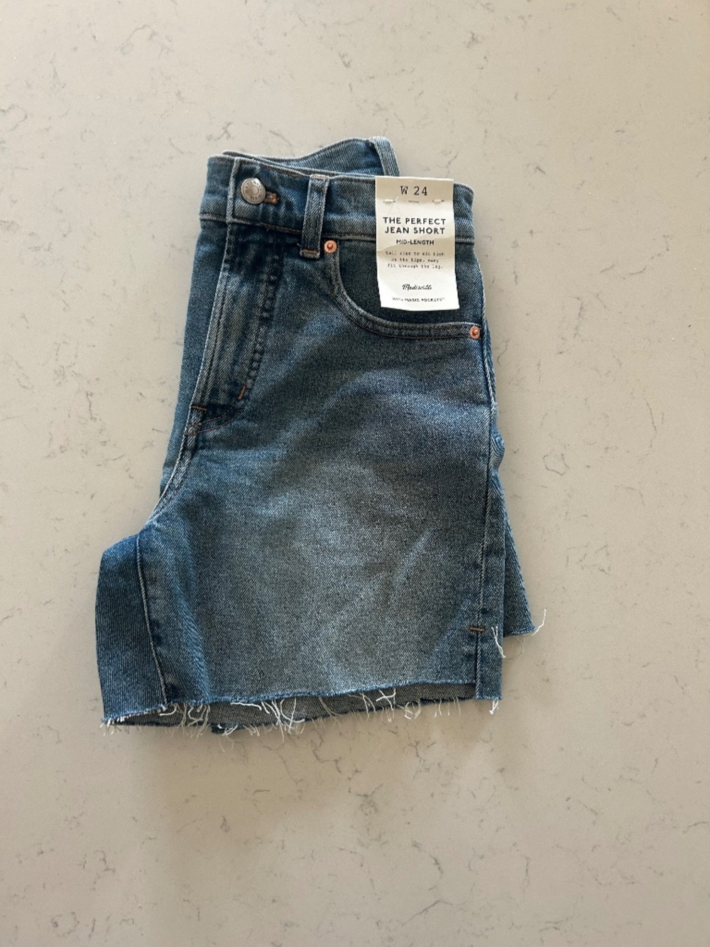 New Madewell Perfect Vintage shorts